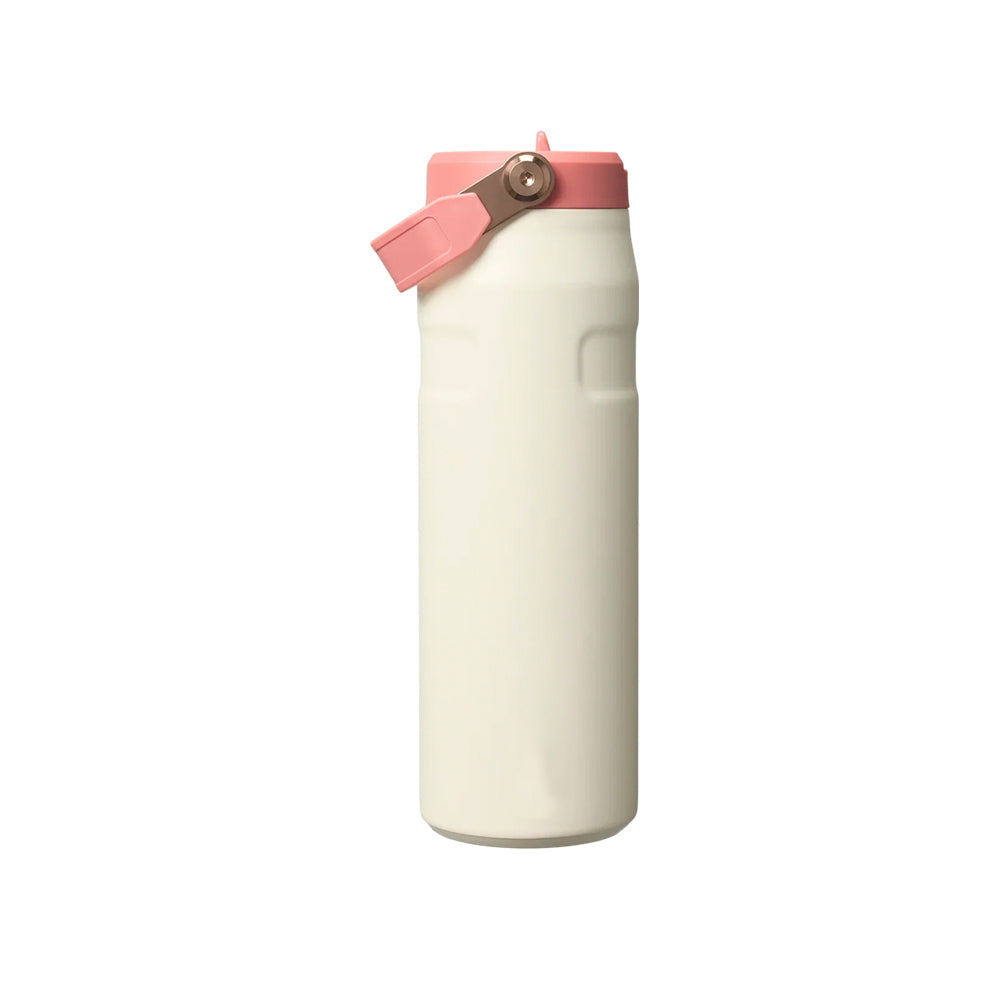 00430PT TERMO ICEFLOW AEROLIGHT FLIP STRAW SAN VALENTIN 24oz CREAM ROSE GOLD MARCA STANLEY