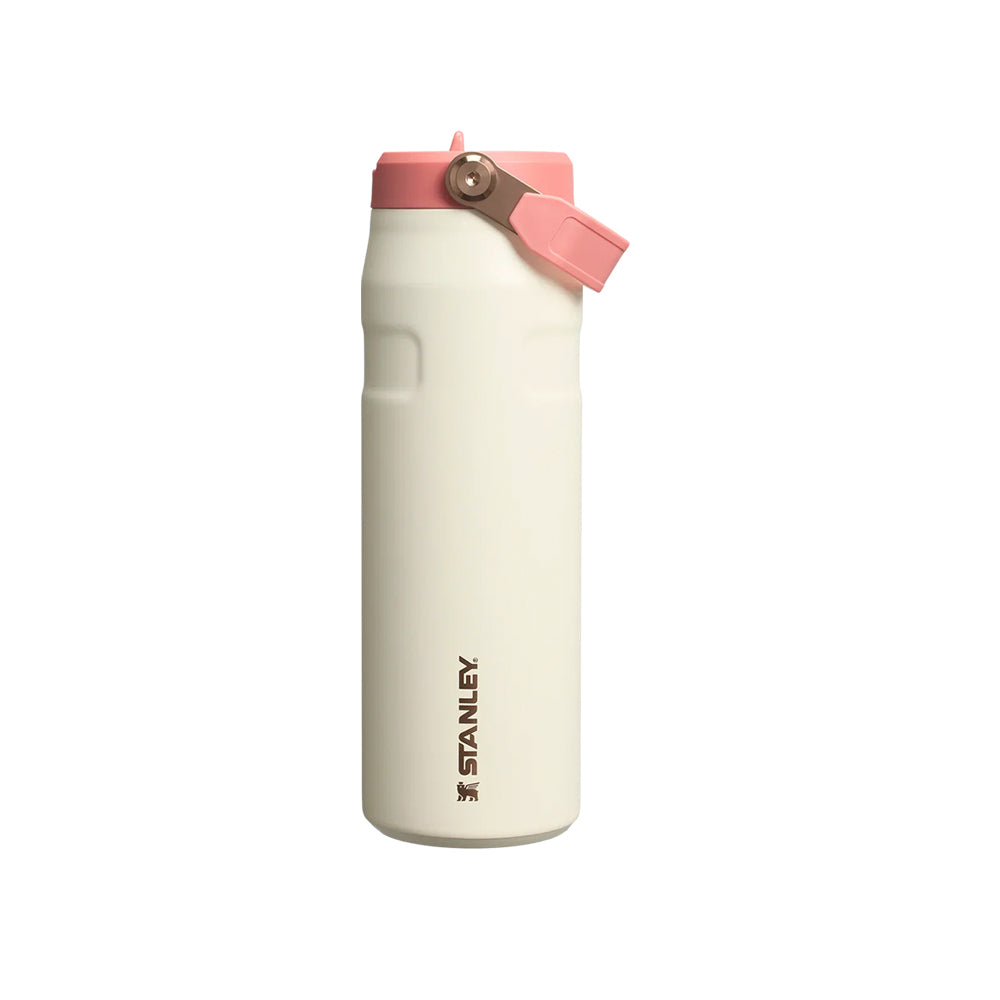 00430PT TERMO ICEFLOW AEROLIGHT FLIP STRAW SAN VALENTIN 24oz CREAM ROSE GOLD MARCA STANLEY