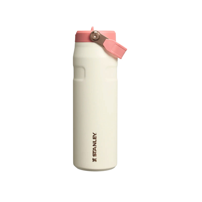 00430PT TERMO ICEFLOW AEROLIGHT FLIP STRAW SAN VALENTIN 24oz CREAM ROSE GOLD MARCA STANLEY