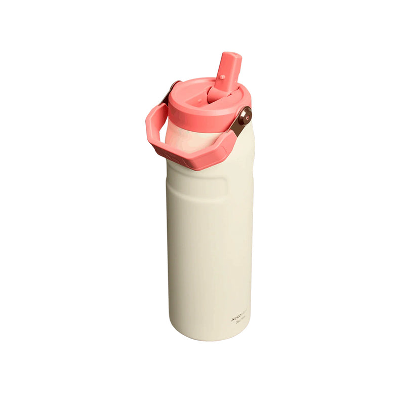 00430PT TERMO ICEFLOW AEROLIGHT FLIP STRAW SAN VALENTIN 24oz CREAM ROSE GOLD MARCA STANLEY