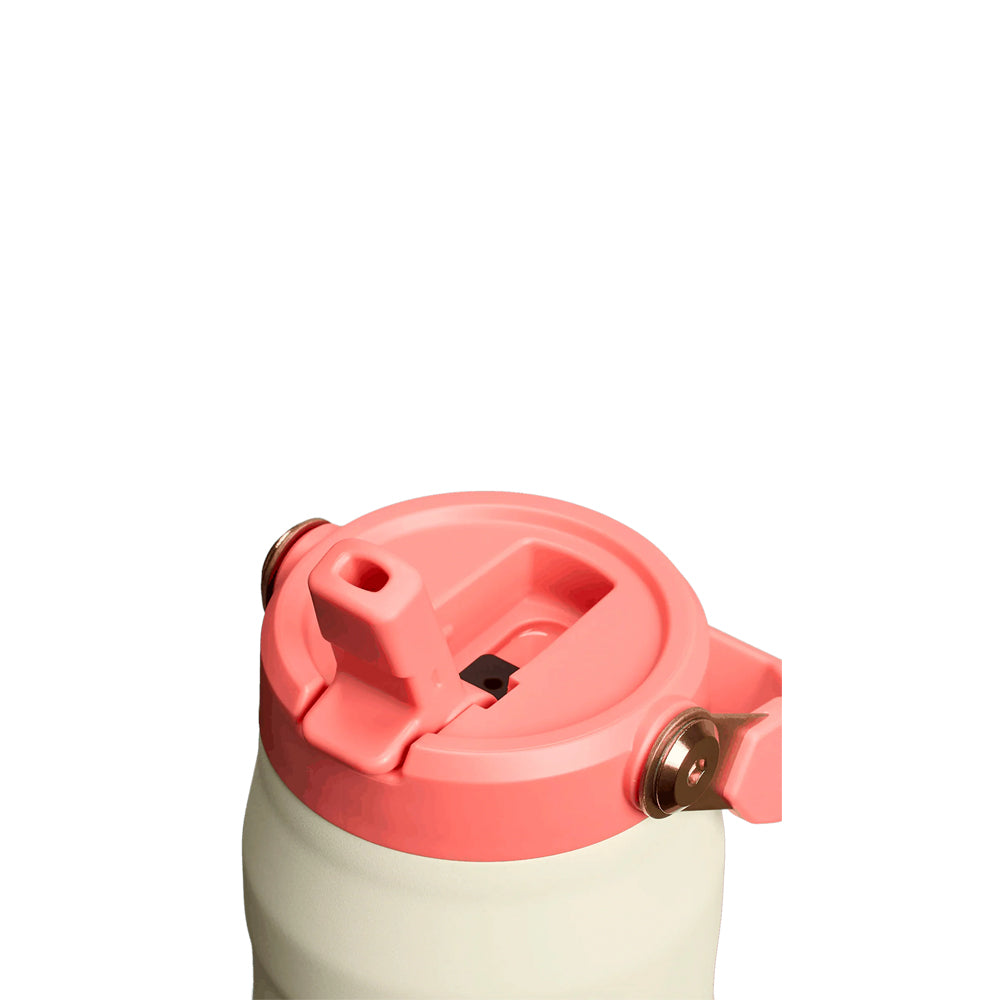 00430PT TERMO ICEFLOW AEROLIGHT FLIP STRAW SAN VALENTIN 24oz CREAM ROSE GOLD MARCA STANLEY