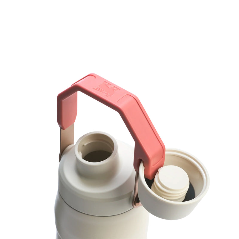 00445PT TERMO ICEFLOW AEROLIGHT FAST FLOW SAN VALENTIN 24oz CREAM ROSE GOLD MARCA STANLEY