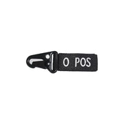 LLAVERO CONDOR TIPO DE SANGRE O+ NEGRO 239O+002