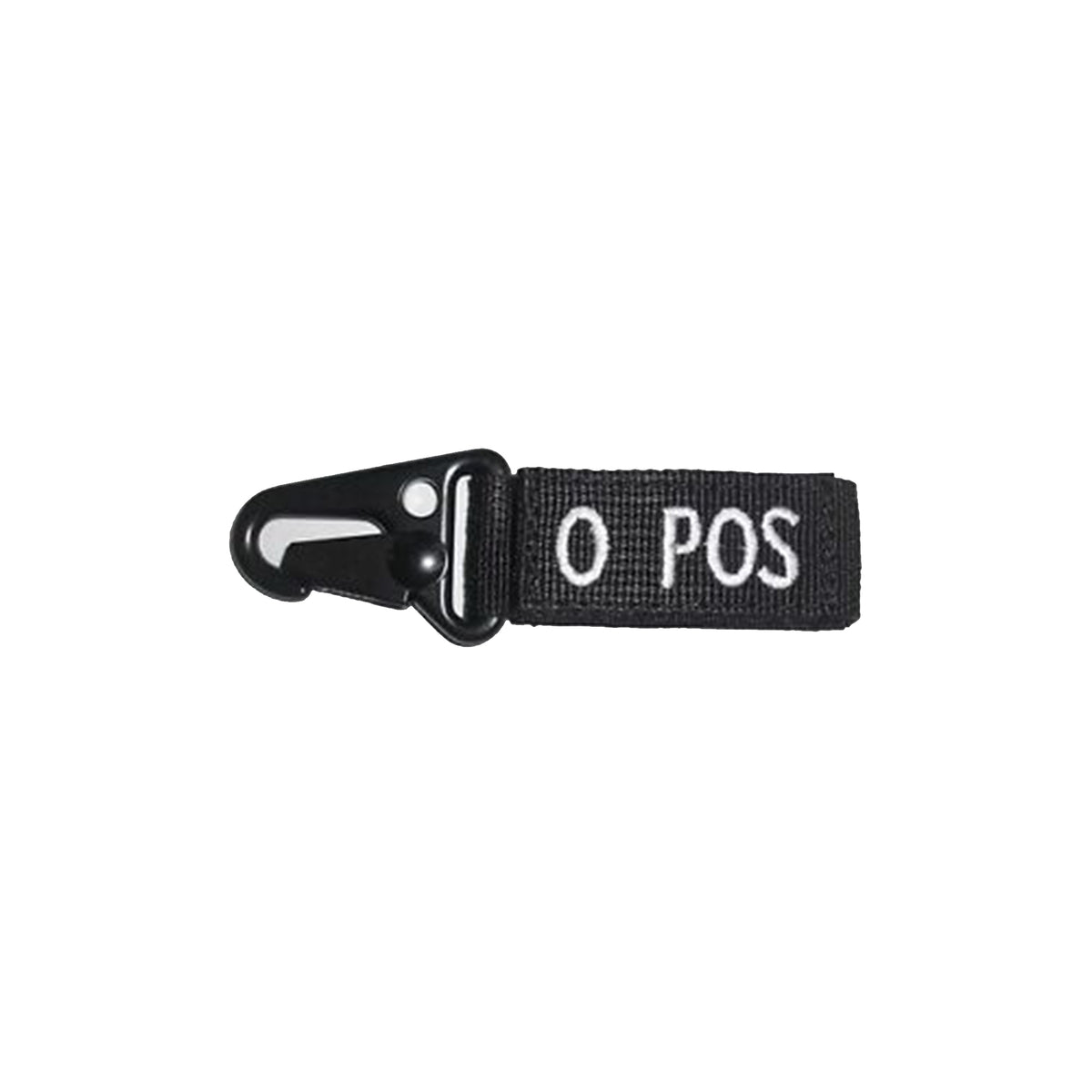 LLAVERO CONDOR TIPO DE SANGRE O+ NEGRO 239O+002