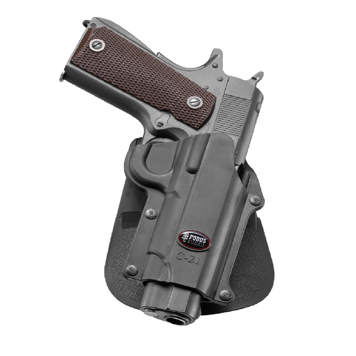 FUNDA FOBUS PARA COLT 1911 DE PALETA C21