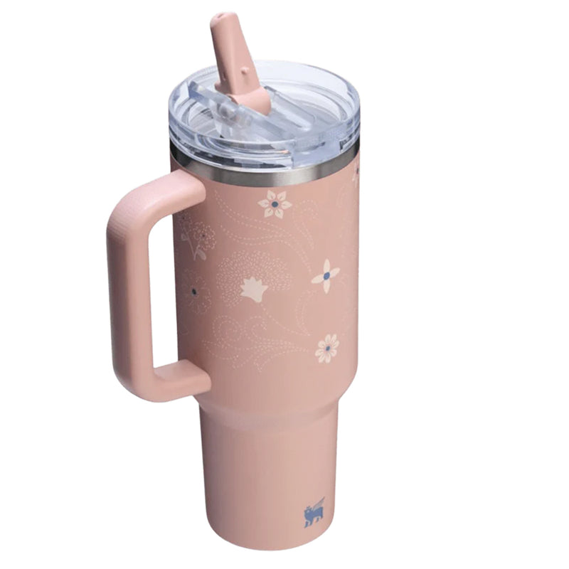 06074PT TERMO QUENCHER PROTOUR 40oz PINK DUSK STITCH MARCA STANLEY