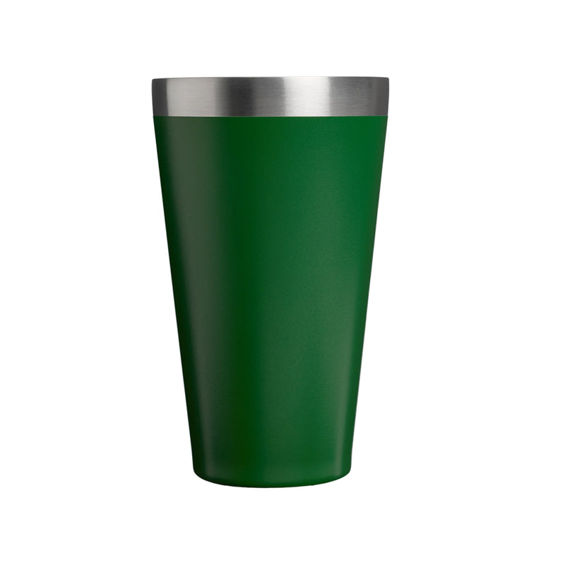 08278PT VASO ADVENTURE APILABLE 16oz PINT COUNTRY TEAM DARK GREEN RED MARCA STANLEY