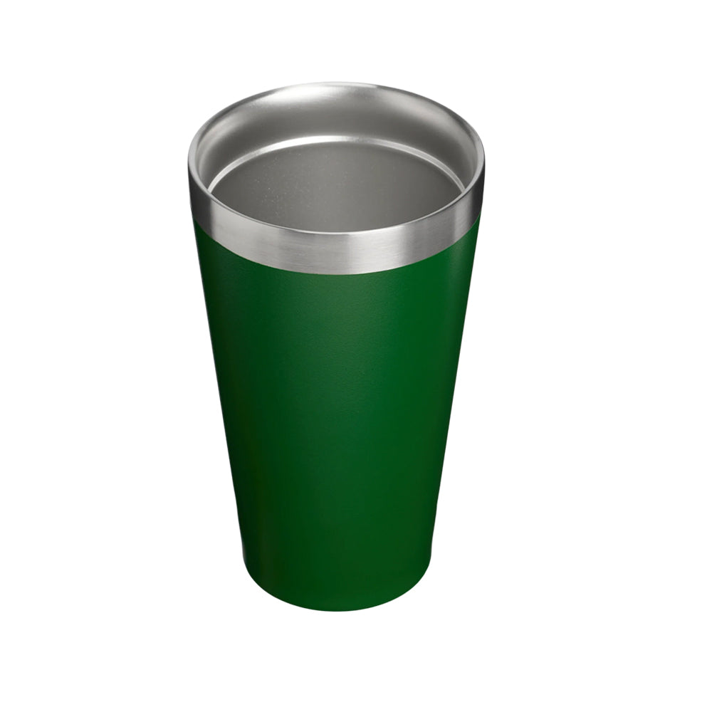 08278PT VASO ADVENTURE APILABLE 16oz PINT COUNTRY TEAM DARK GREEN RED MARCA STANLEY