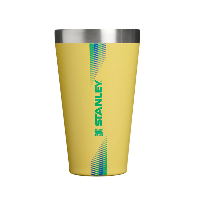 08280PT VASO ADVENTURE APILABLE 16oz PINT COUNTRY TEAM YELLOW GREEN MARCA STANLEY