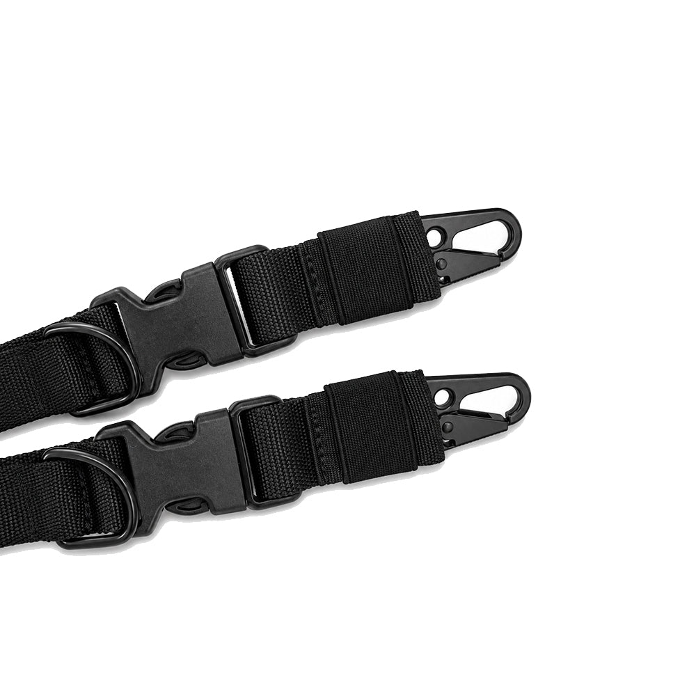 1-2PT-SH PORTA FUSIL FRONTEDGE DOS PUNTOS NEGRO MARCA CYTAC