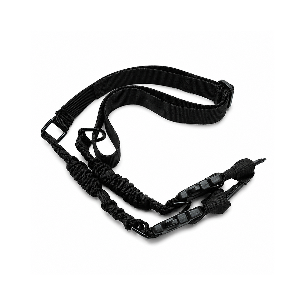 1-2PT-SH PORTA FUSIL FRONTEDGE DOS PUNTOS NEGRO MARCA CYTAC