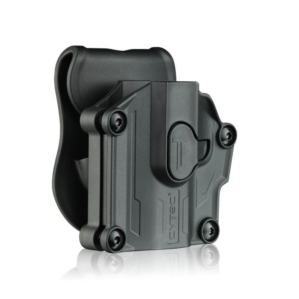 1-URC100L FUNDA UNIVERSAL MEGA-FIT COMPACTA IZQUIERDA MARCA CYTAC
