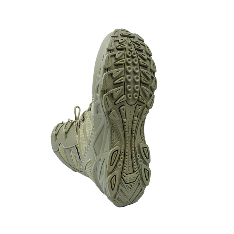 100302 BOTA TACTICA NeoTac LT DE 8" KHAKI MARCA PANTHER