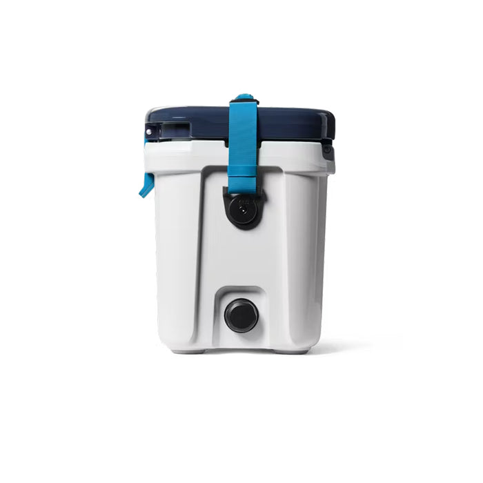 10033440024 HIELERA RIGIDA ROADIE 15 BLANCO/AZUL MARCA YETI