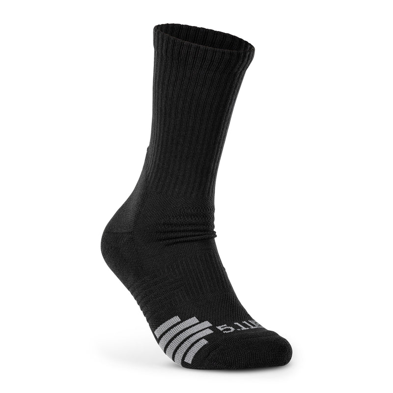 10044-019 CALCETINES DUTY READY PLUS CREW PAQUETE DE 3 NEGRO MARCA 5.11 T. M