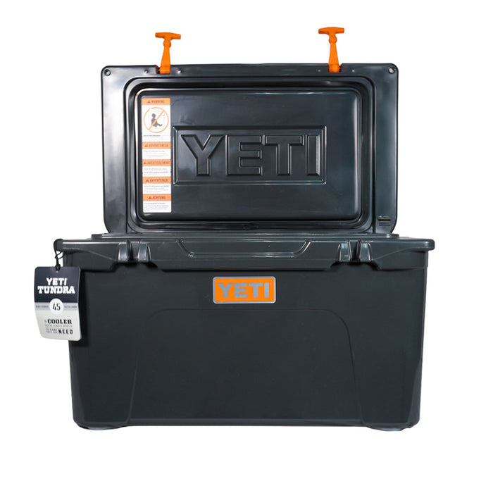 10045260022 HIELERA RIGIDA TUNDRA 45 CHARCOAL/BURNT ORANGE MARCA YETI