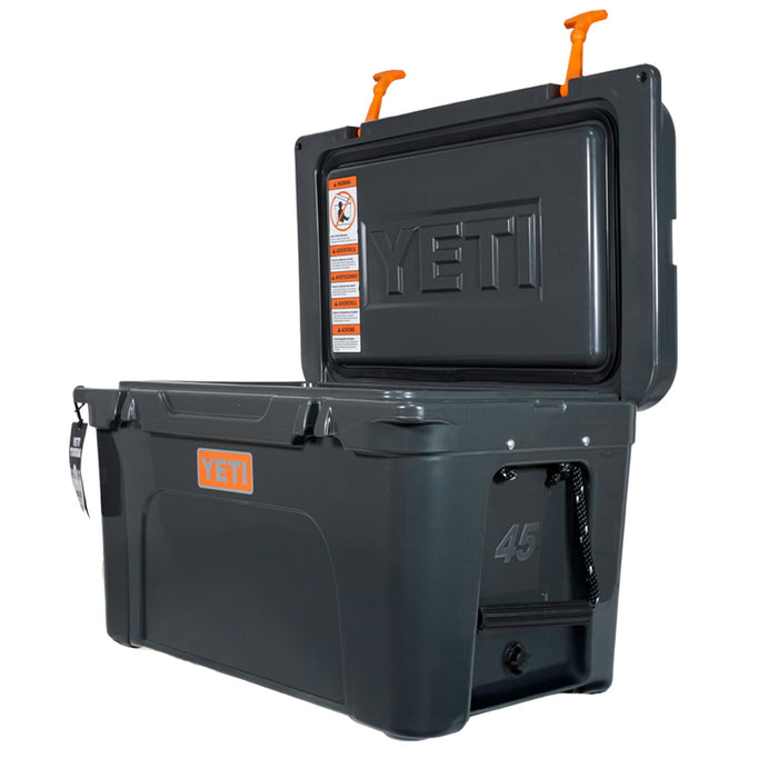 10045260022 HIELERA RIGIDA TUNDRA 45 CHARCOAL/BURNT ORANGE MARCA YETI