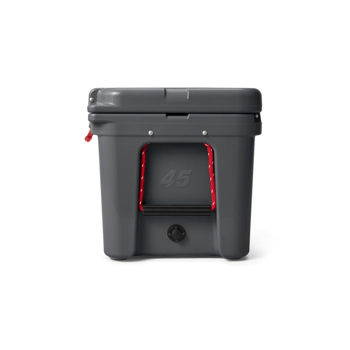 10045260027 HIELERA RIGIDA TUNDRA 45 CHARCOAL/ROJO MARCA YETI
