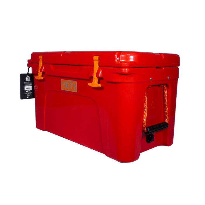 10045260029 HIELERA RIGIDA TUNDRA 45 RESCUE RED/BURNT ORANGE MARCA YETI