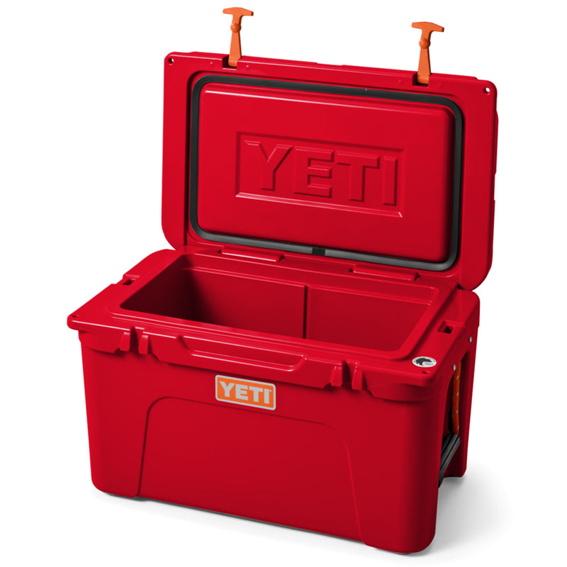 10045260029 HIELERA RIGIDA TUNDRA 45 RESCUE RED/BURNT ORANGE MARCA YETI