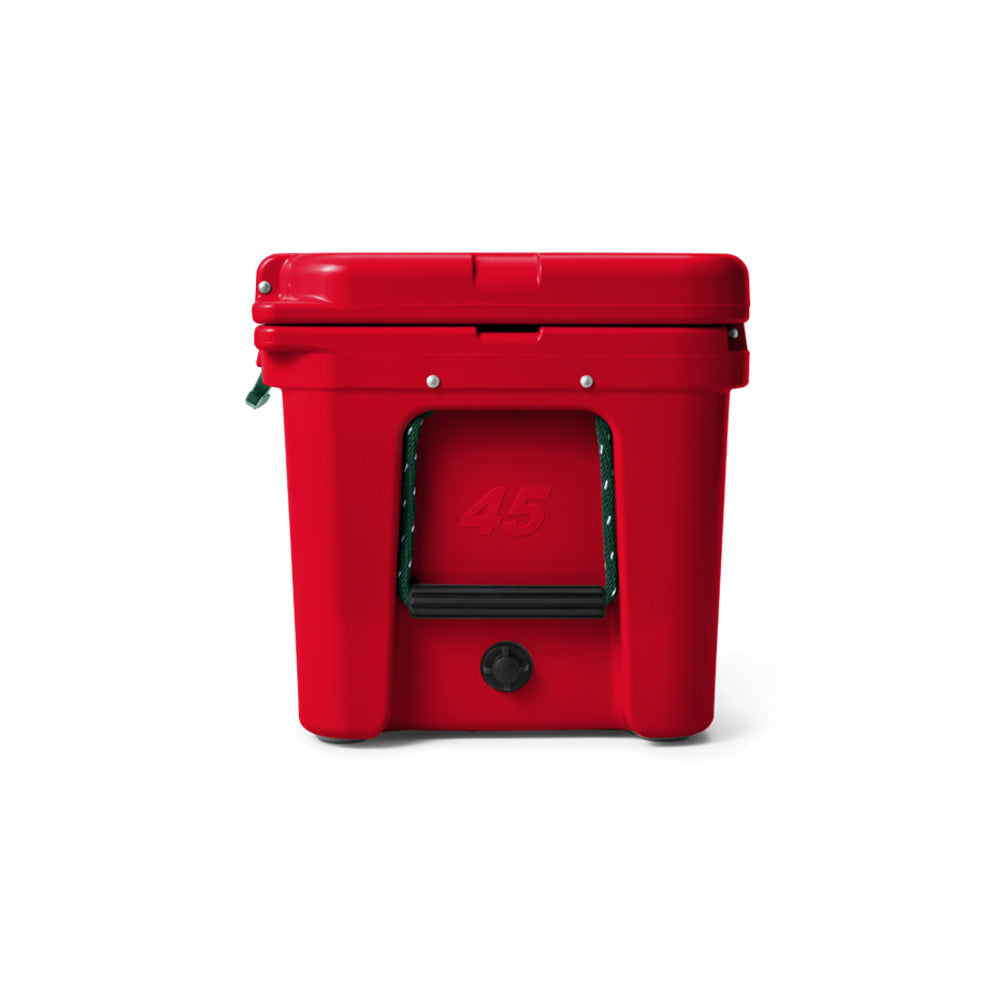 10045260035 HIELERA RIGIDA TUNDRA 45 RESCUE RED/BLACK FOREST GREEN MARCA YETI