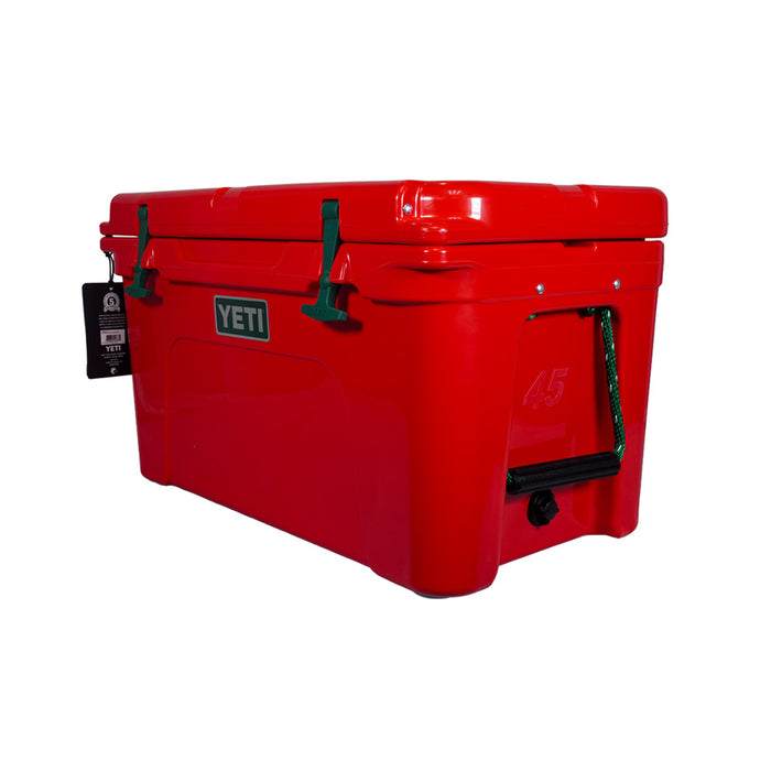 10045260035 HIELERA RIGIDA TUNDRA 45 RESCUE RED/BLACK FOREST GREEN MARCA YETI