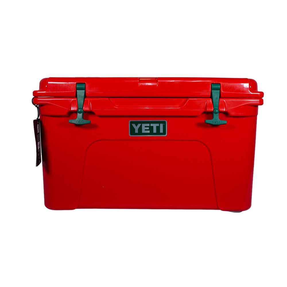 HIELERA YETI TUNDRA 45 RESCUE RED/BLACK FOREST GREEN 10045260035