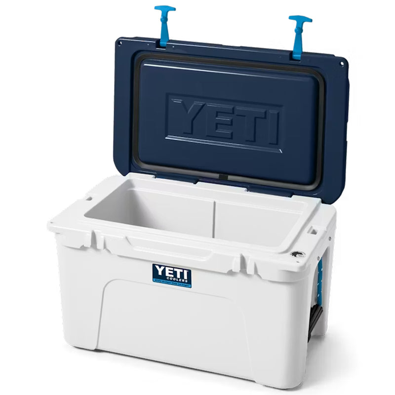 10045450015 HIELERA RIGIDA TUNDRA 45 BLANCO/AZUL MARCA YETI
