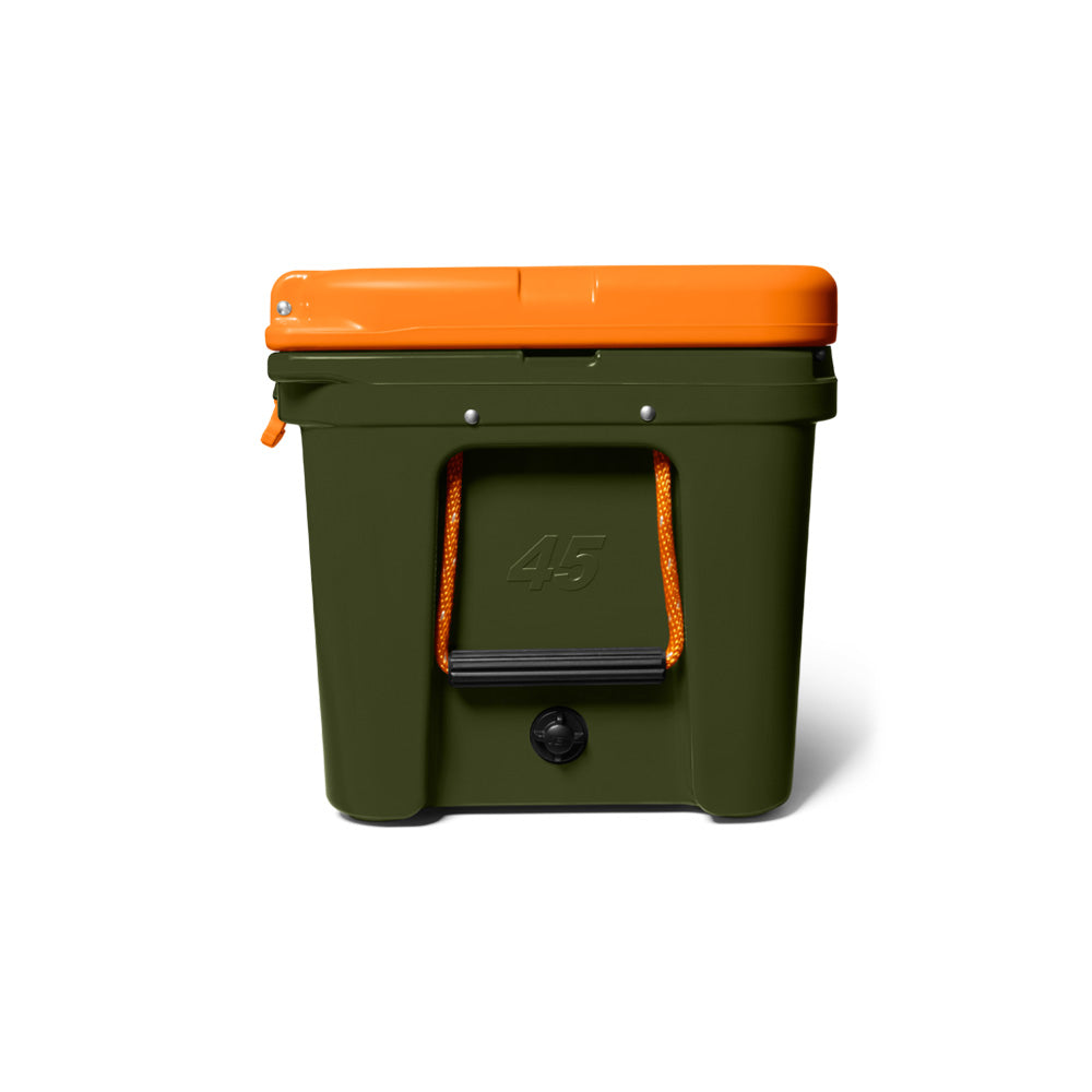 HIELERA YETI TUNDRA 45 OLIVE/KING CRAB ORANGE 10045450025