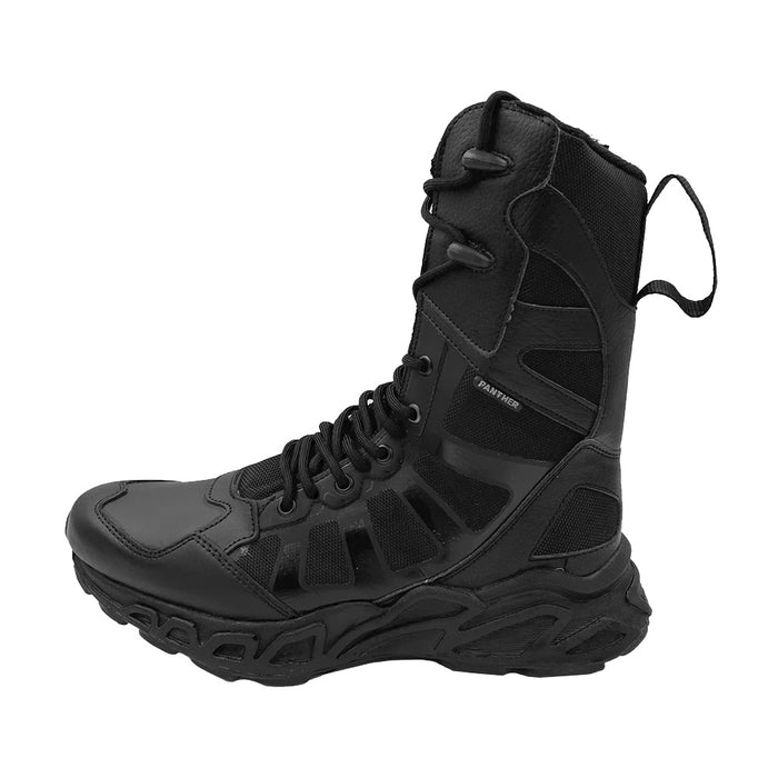 100501 BOTA TACTICA NeoTac LT DE 10" PUNTA BOLEABLE NEGRA MARCA PANTHER