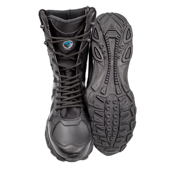 100501 BOTA TACTICA NeoTac LT DE 10" PUNTA BOLEABLE NEGRA MARCA PANTHER