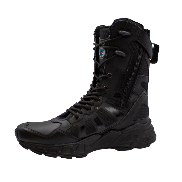 100501 BOTA TACTICA NeoTac LT DE 10" PUNTA BOLEABLE NEGRA MARCA PANTHER