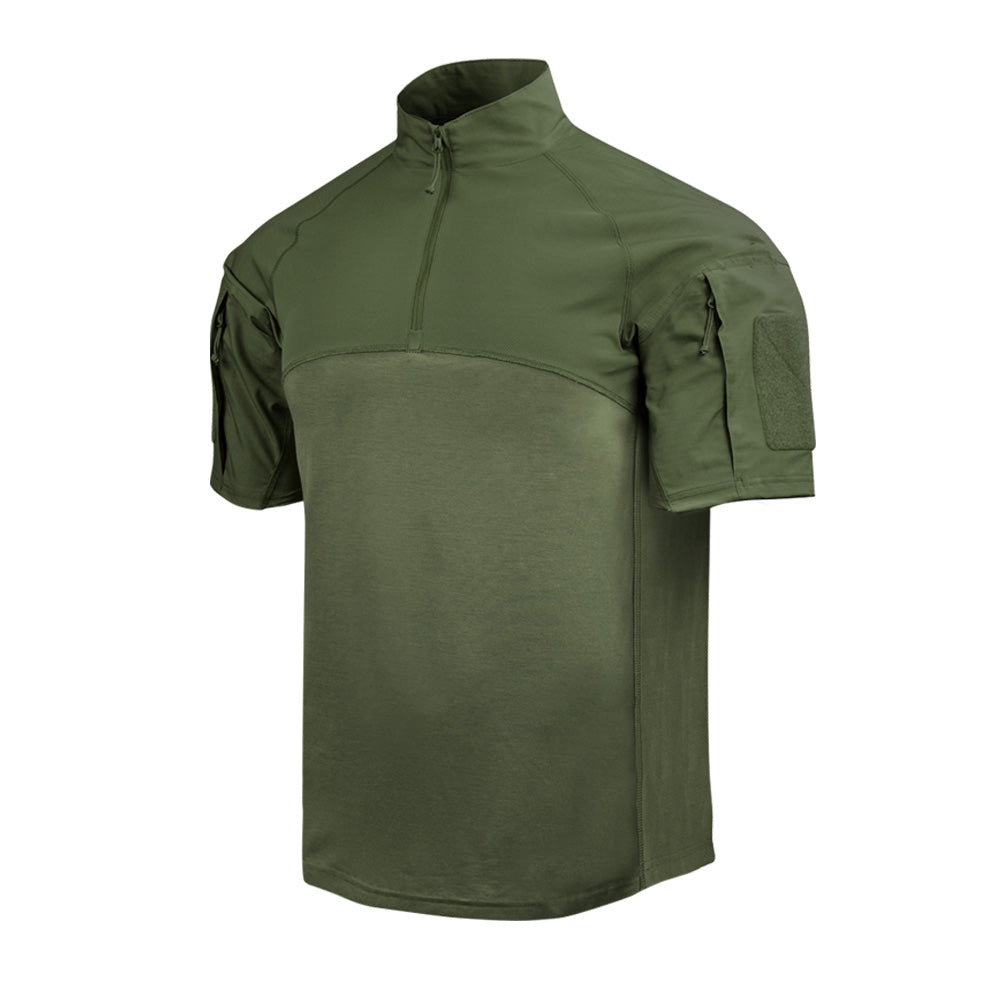 101293-001 PLAYERA COMBAT GEN II MANGA CORTA VERDE MARCA CONDOR TACTICAL