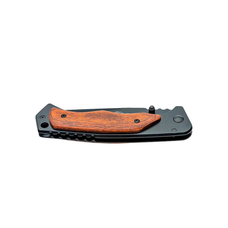 1136969 NAVAJA CON MANGO DE MADERA MARCA SMITH&WESSON