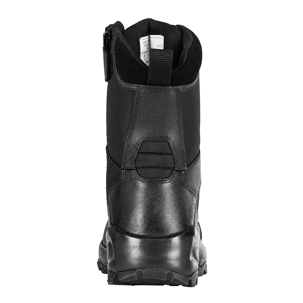 12391-019 BOTA TACTICA ATAC 2.0 8" CON CIERRE NEGRA MARCA 5.11 TACTICAL