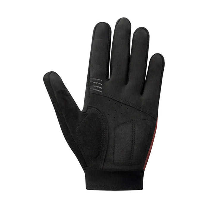 GUANTES DE CICLISMO EXPLORER ROJO MARCA SHIMANO