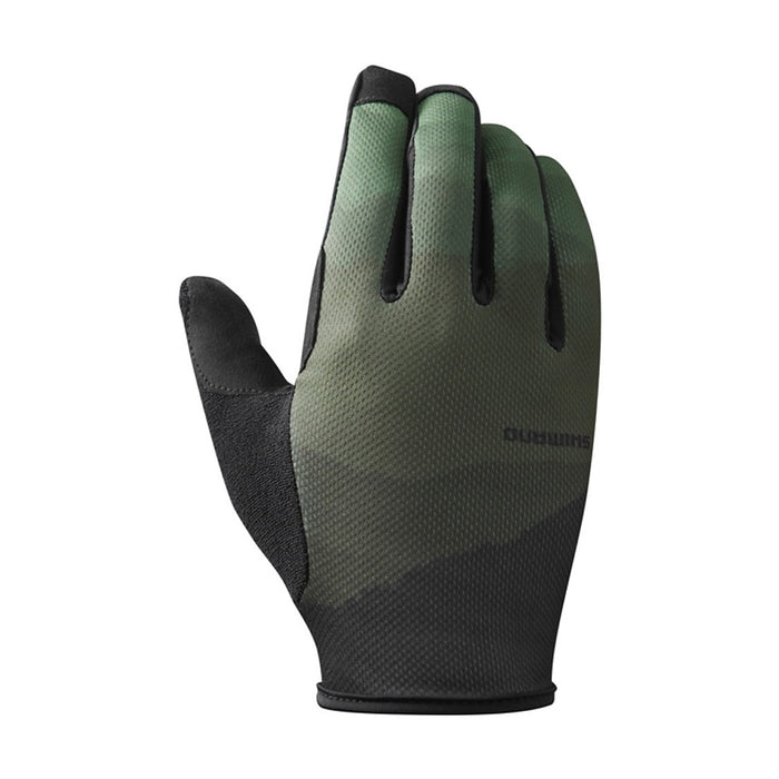 1280674 GUANTE LARGO PARA TRAIL VERDE MARCA SHIMANO