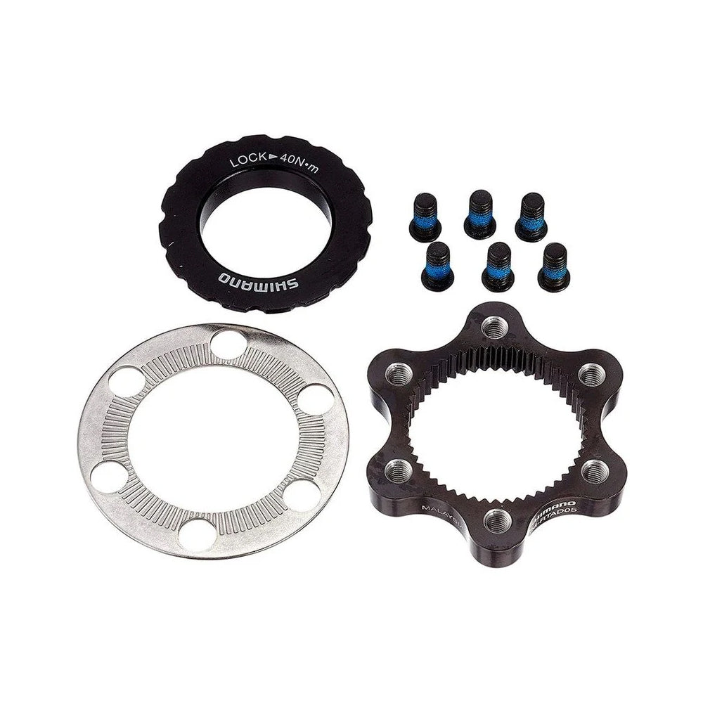 1290018 ADAPTADOR DE DISCO FRENO C LOCK P/6 TORNILLOS SM-RTAD05 MARCHA SHIMANO
