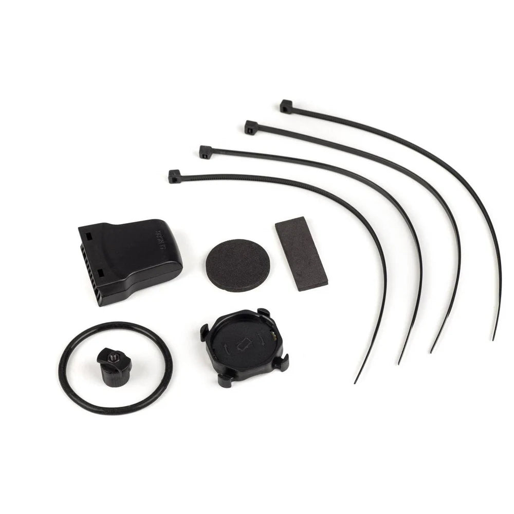 14080 COMPUTADORA PARA REGISTRO DE VELOCIDAD Y DISTANCIA DEL CICLISTA NEGRO MARCA RFR