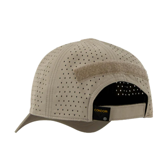 161318-004 GORRA HYDROFIT TEAM MESH KHAKI MARCA CONDOR