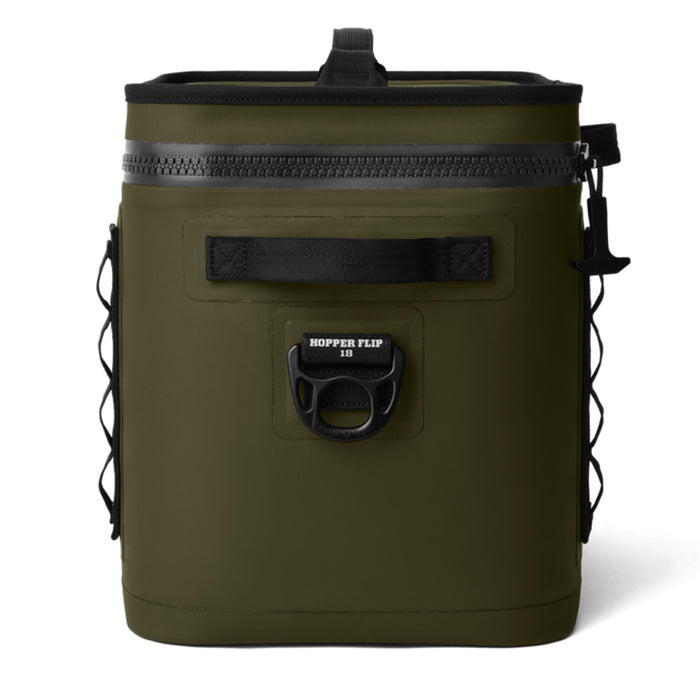 18060131301 HIELERA SUAVE HOPPER FLIP 18 OLIVE/BLACK MARCA YETI