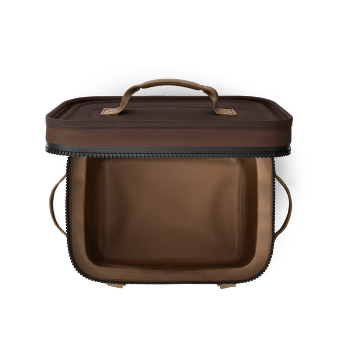 18060131505 HIELERA SUAVE HOPPER FLIP 12 WETLANDS BROWN MARCA YETI