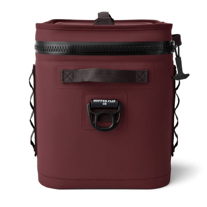 18060131506 HIELERA SUAVE HOPPER FLIP 18 WILD VINE RED / DARK GREY MARCA YETI