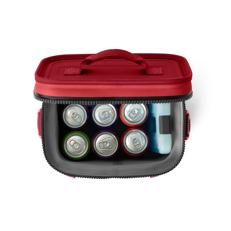 18060131620 HIELERA SUAVE HOPPER FLIP 8 RESCUE RED MARCA YETI