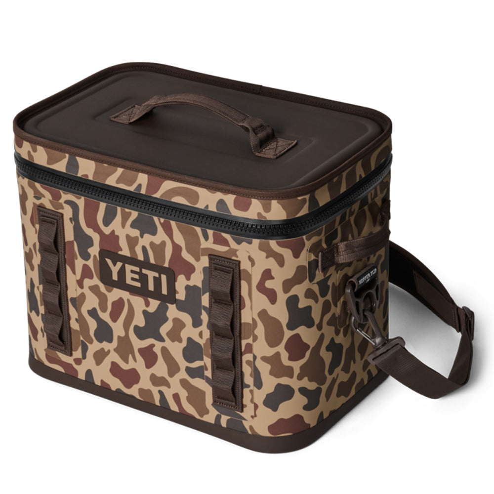 18060131850 HIELERA SUAVE HOPPER FLIP 18 WETLANDS CAMO MARCA YETI