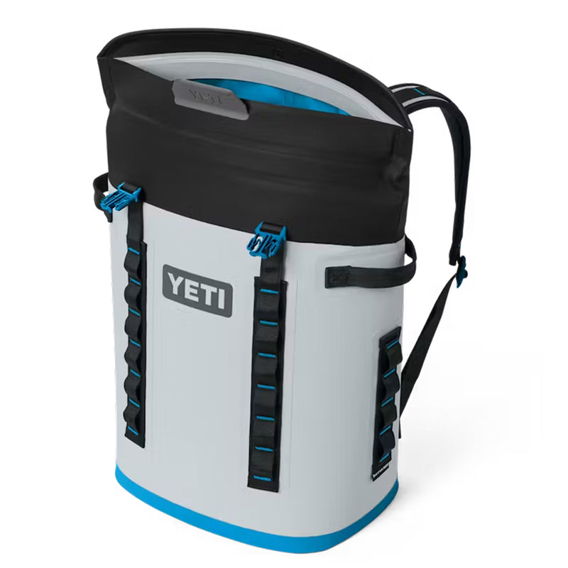 18060131932 HIELERA SUAVE BACKPACK HOPPER M20 FOG GRAY/AZUL MARCA YETI