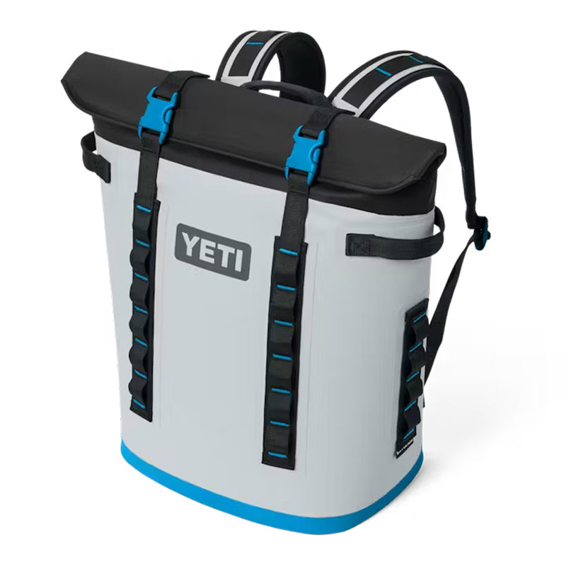 18060131932 HIELERA SUAVE BACKPACK HOPPER M20 FOG GRAY/AZUL MARCA YETI
