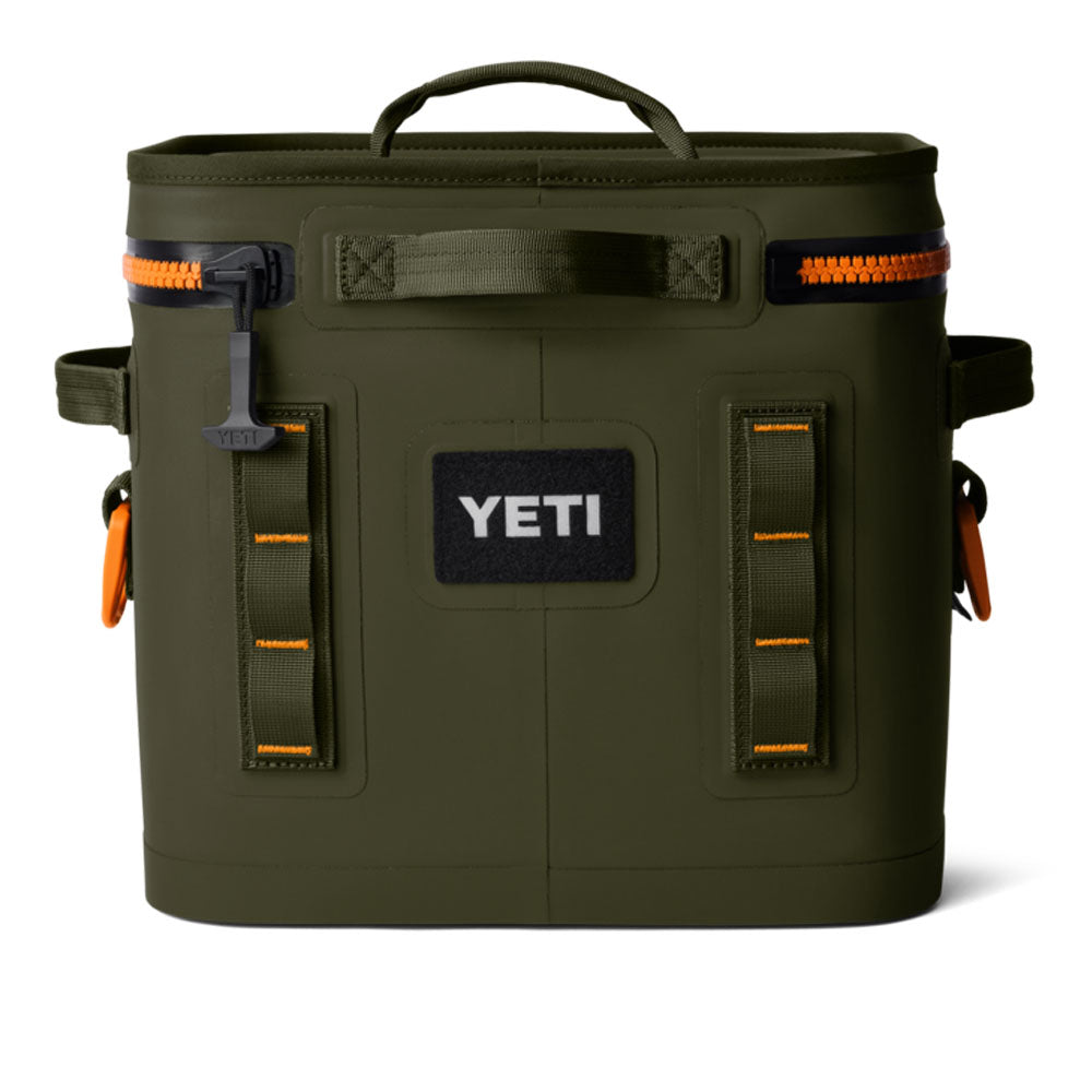 18060132301 HIELERA SUAVE HOPPER FLIP 12 OLIVE/KING CRAB ORANGE MARCA YETI