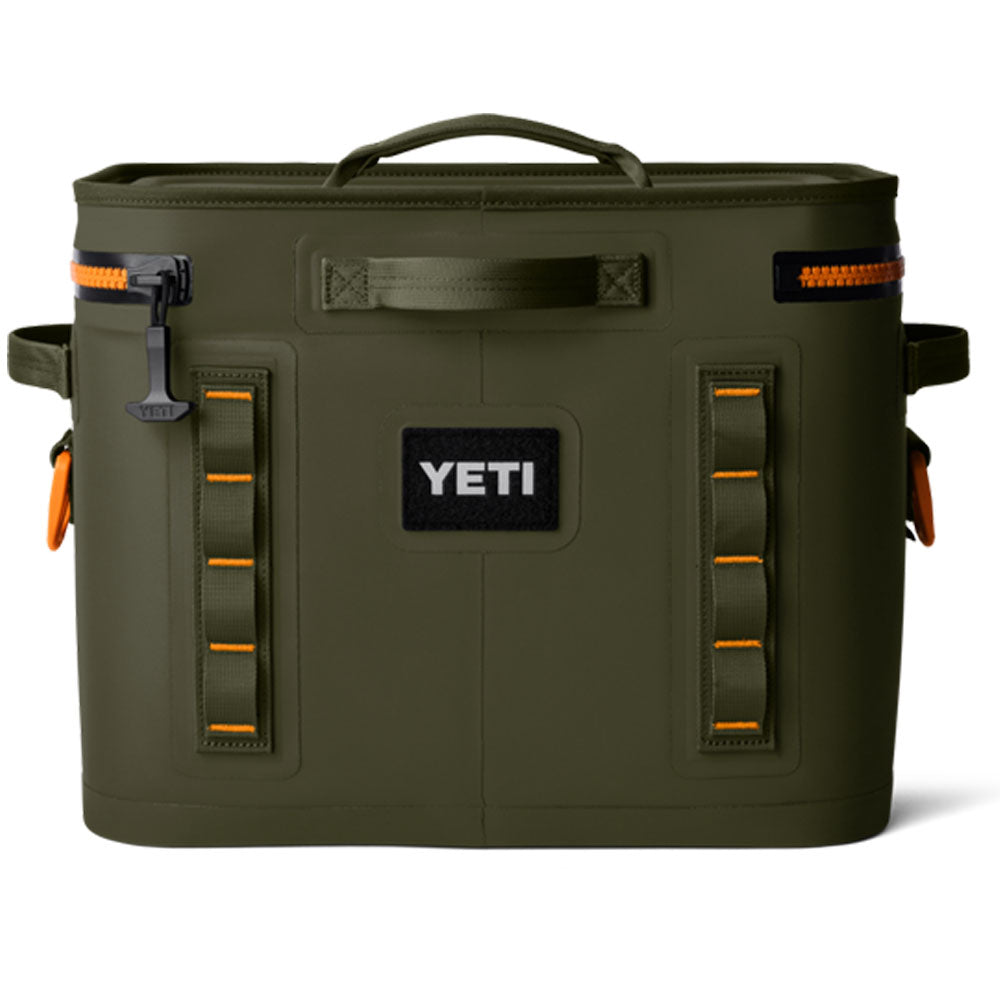 18060132302 HIELERA SUAVE HOPPER FLIP 18 OLIVE/KING CRAB ORANGE MARCA YETI