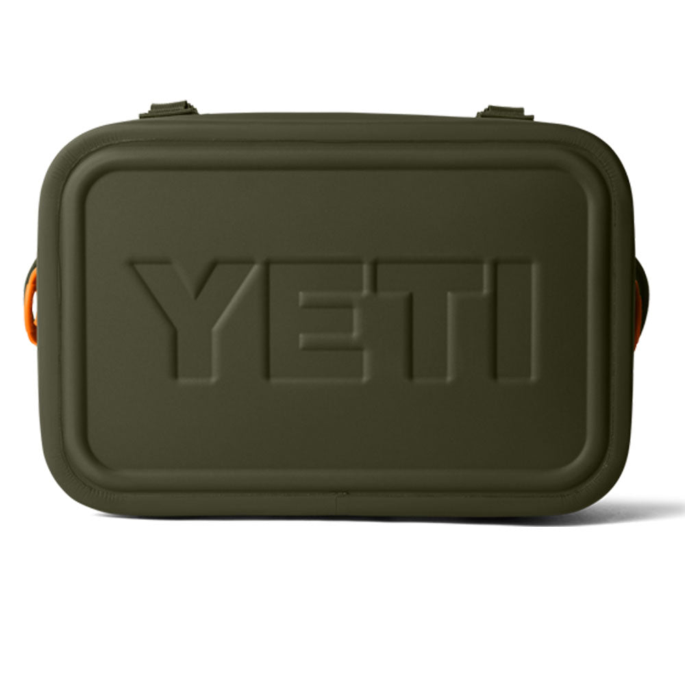 18060132302 HIELERA SUAVE HOPPER FLIP 18 OLIVE/KING CRAB ORANGE MARCA YETI